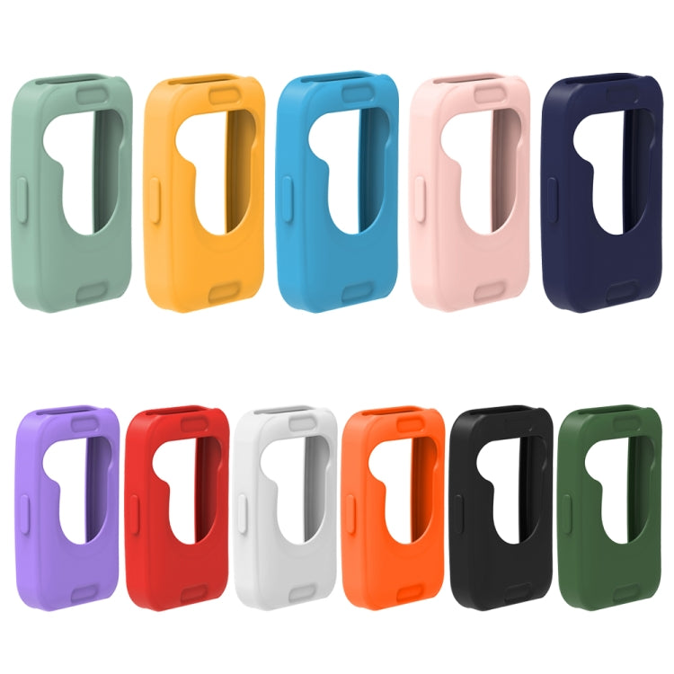 Assorted silicone protective case shells in mixed colors for Huawei Band 8