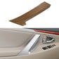 Brown interior door handle cover for Toyota Camry, standalone piece over door panel