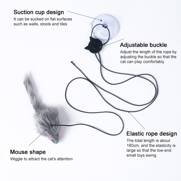 Hanging Door Retractable Cat Teaser Stick Pet Toy