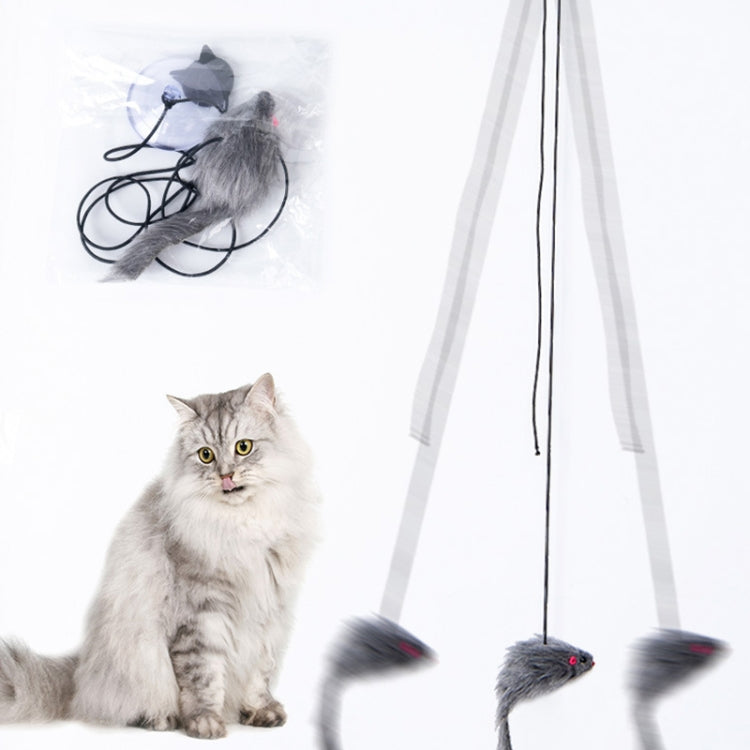 Hanging Door Retractable Cat Teaser Stick Pet Toy