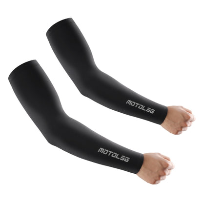 MOTOSLG 1 Pair Sunscreen Ice Sleeves Beach Riding Fishing Cuffs, L