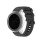 47mm TPU half watch case, clear TPU, for Huami Amazfit GTR, on black strap