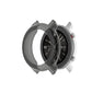 47mm TPU half watch case, transparent black, for Huami Amazfit GTR, front angled