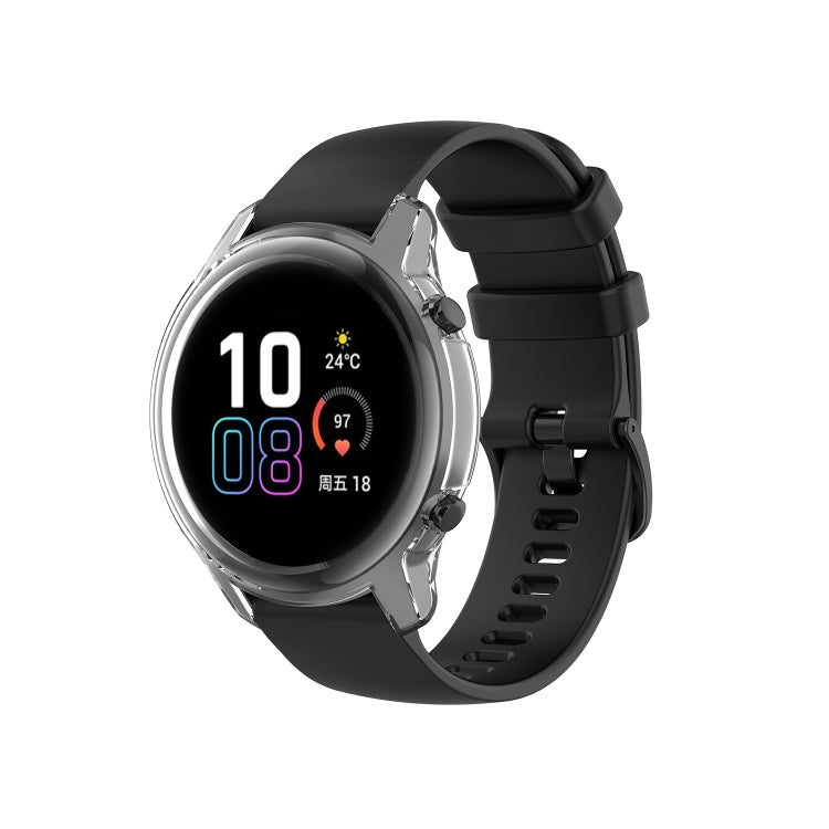 TPU Wrapped Empty Half Case Watch Case, For Huawei Honor Magic watch2 46mm, For Huawei Honor Magic watch2 42mm, For Garmin Venu