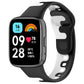 Stitching Two Color Silicone Watch Band, For Redmi Watch 3 Lite