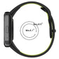 Stitching Two Color Silicone Watch Band, For Redmi Watch 3 Lite