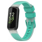 Two Color Transparent Silicone Watch Band, For Fitbit Inspire 3