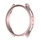 Rose gold protective watch case with open front and side slots