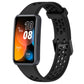 Solid Color Breathable Silicone Watch Band, For Huawei Band 10 / 9 / 8