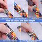Adjustable nylon braided watch band with silver metal buckle, hands fitting the clasp.