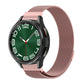 Milan magnetic metal watch band, rose-pink mesh for Galaxy Watch 6/6 Classic
