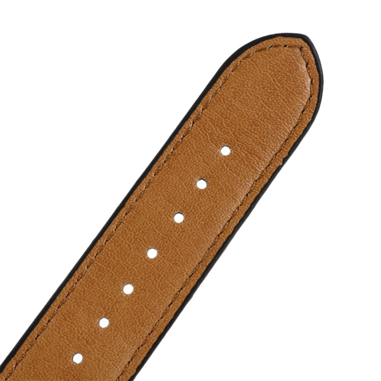 Crocodile Texture Leather Wrist Strap, For Apple Watch Series 7 45mm / 6 & SE & 5 & 4 44mm / 3 & 2 & 1 42mm, For Apple Watch Ultra 49mm / Series 8&7 45mm / SE 2&6&SE&5&4 44mm / 3&2&1 42mm, For Apple Watch Series 8&7 41mm / SE 2&6&SE&5&4 40mm / 3&2&1 38...