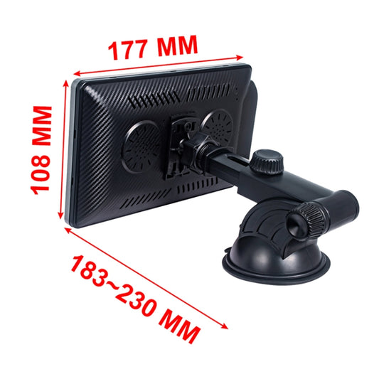 X70-1 Car 7 inch IPS Portable Smart Screen Wireless Screen Projection Carplay Android Auto, without Reversing Camera