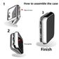 Full Coverage Plating TPU Case, For Apple Watch Series 3 & 2 & 1 38mm, For Apple Watch Series 3 & 2 & 1 42mm, For Apple Watch Series 5 & 4 40mm, For Apple Watch Series 5 & 4 44mm