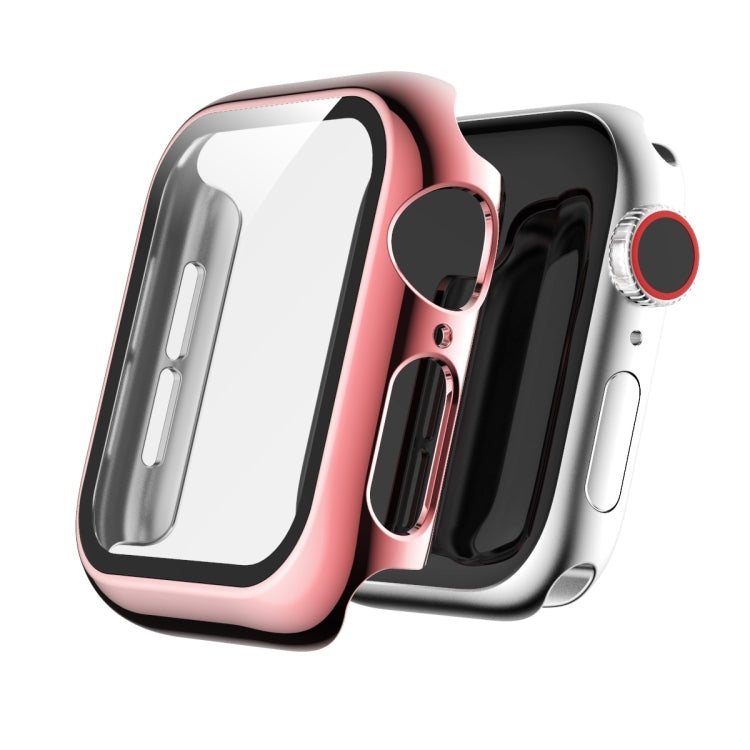 Full Coverage Plating TPU Case, For Apple Watch Series 3 & 2 & 1 38mm, For Apple Watch Series 3 & 2 & 1 42mm, For Apple Watch Series 5 & 4 40mm, For Apple Watch Series 5 & 4 44mm