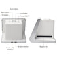 White desktop film slide scanner with 5-inch display, control buttons, and negative slot