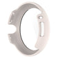 Grey integrated protective watch case with clear tempered screen film overlay