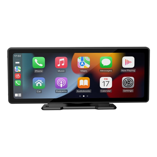 10.26-inch portable car MP5 player with touchscreen display and stand