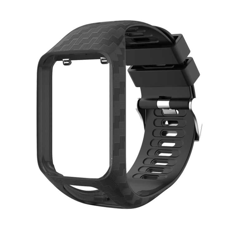 For Tomtom 2 / 3 Radium Carving Texture Replacement Strap Watchband