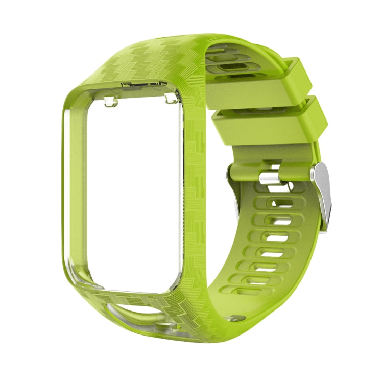 For Tomtom 2 / 3 Radium Carving Texture Replacement Strap Watchband
