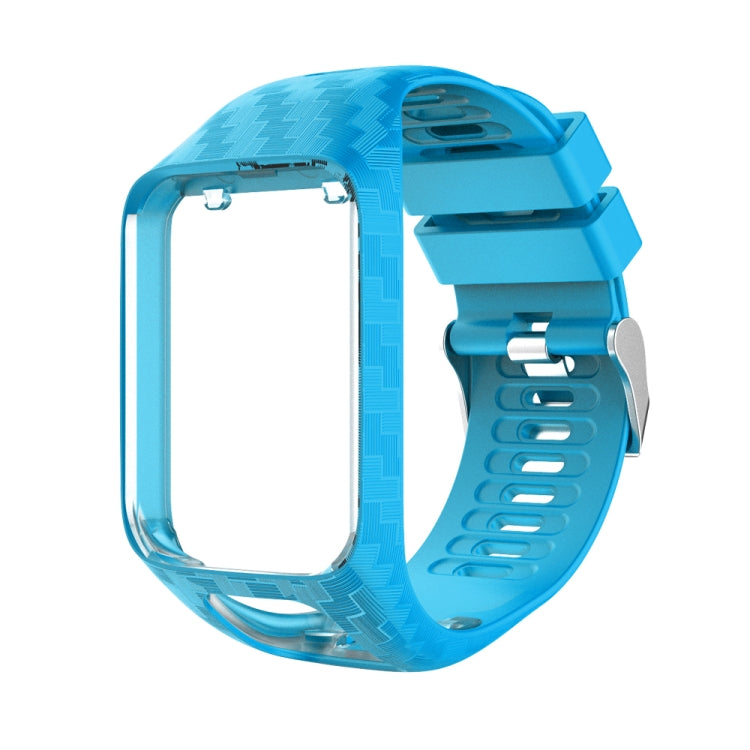For Tomtom 2 / 3 Radium Carving Texture Replacement Strap Watchband