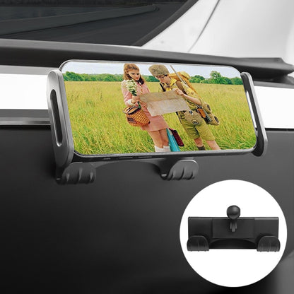 For Tesla Model 3 / Y Car Co-pilot Glove Box Hook Phone Tablet Holder, Hook Base, Hook Base + Phone Bracket