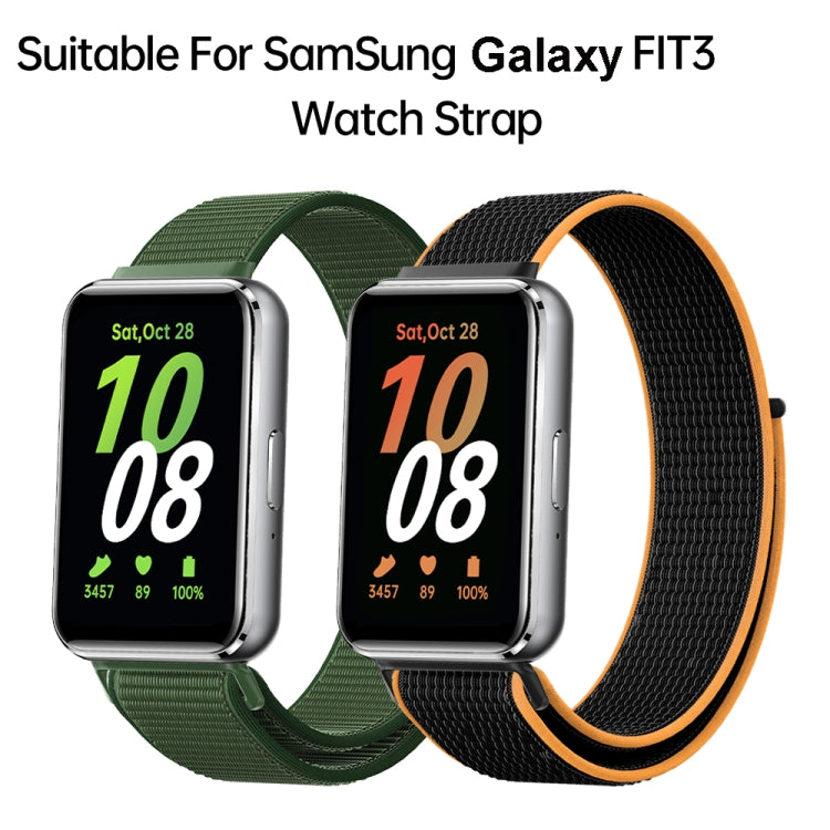 Woven Nylon Loop Watch Band, For Samsung Galaxy Fit 3