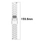 Titanium Metal Watch Band, 22mm