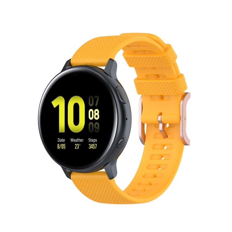 20mm Dot Texture Wrist Strap, For Galaxy Watch Active 3 / Active 2 / Active, For Polar Ignite