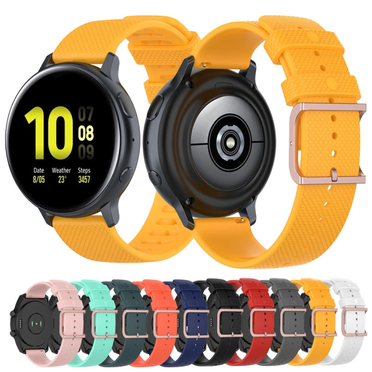 20mm Dot Texture Wrist Strap, For Galaxy Watch Active 3 / Active 2 / Active, For Polar Ignite
