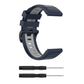 Silicone Two-color Strap, For Garmin Fenix 6X
