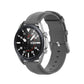 Round Tail Leather Strap, Size: Free Size 20mm, For Galaxy Watch 3 41mm