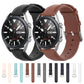 Round Tail Leather Strap, Size: Free Size 22mm, For Galaxy Watch 3 45mm