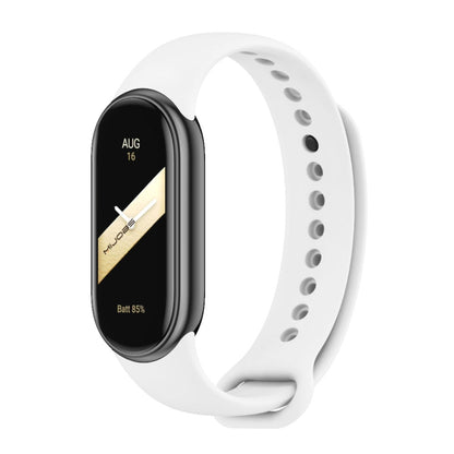 MIJOBS Metal Buckle Solid Color Silicone Watch Band, For Xiaomi Smart Band 11 / 10 / 9 / 8
