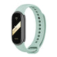 MIJOBS Metal Buckle Solid Color Silicone Watch Band, For Xiaomi Smart Band 11 / 10 / 9 / 8