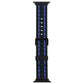 Silicone Wave Style Watch Wrist Strap, For Apple Watch 5 & 4 44mm / 3 & 2 & 1 42mm, For Apple Watch Series 8&7 41mm / SE 2&6&SE&5&4 40mm / 3&2&1 38mm