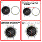 Smart Watch Metal Bezel Number Ring Frame, For Nothing CMF Watch Pro 2
