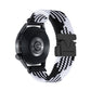 Snap Button Nylon Braided Watch Band, 20mm, 22mm