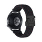 Snap Button Nylon Braided Watch Band, 20mm, 22mm