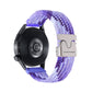 Snap Button Nylon Braided Watch Band, 20mm, 22mm