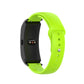 Large silicone SLR-buckle watch strap for Garmin Vivomove 3s/4s, neon lime green