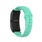 Large silicone SLR-buckle watch strap for Garmin Vivomove 3s/4s, mint green