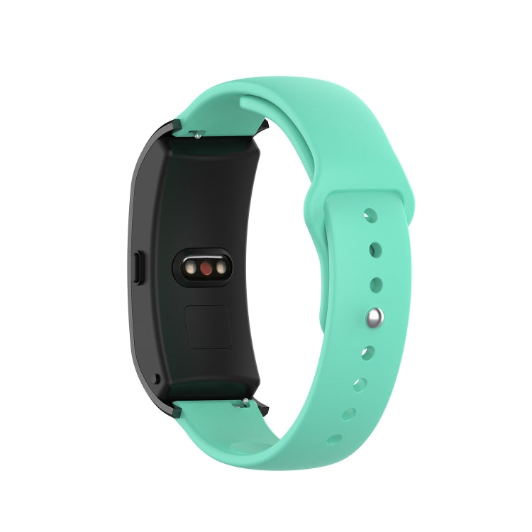 Large silicone SLR-buckle watch strap for Garmin Vivomove 3s/4s, mint green