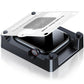 Hydrogel watch screen protector kit with a clear film and fitting tray
