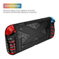 Black ergonomic curved protective case with X-pattern, grippy side rails