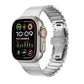 Butterfly Clasp One-Bead Titanium Alloy Watch Band, For Apple Watch 46mm / 49mm / 45mm / 44mm