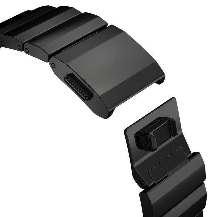 Norman Clasp One-Bead Stainless Steel Watch Band, For Apple Watch 46mm / 49mm / 45mm / 44mm