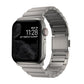 Norman Clasp One-Bead Stainless Steel Watch Band, For Apple Watch 46mm / 49mm / 45mm / 44mm