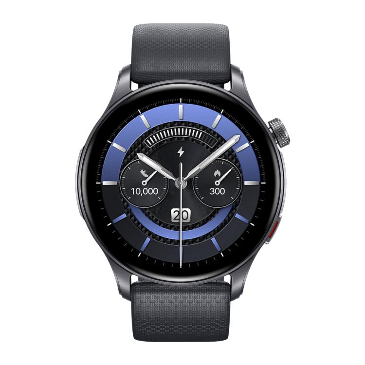 Zeblaze Btalk 3 GPS smartwatch with analog-style face and dark strap