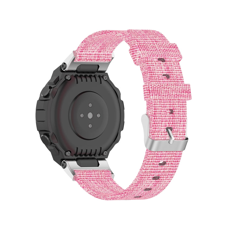 Nylon Canvas Replacement Strap with Utility Knife, For Huami Amazfit Ares A1908, For Huami Amazfit T-Rex  A1918